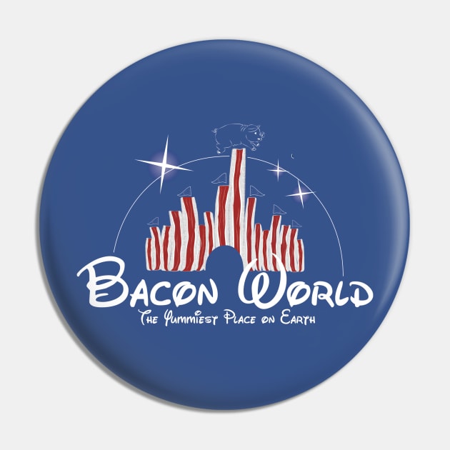 Bacon World Pin by leslieharris372