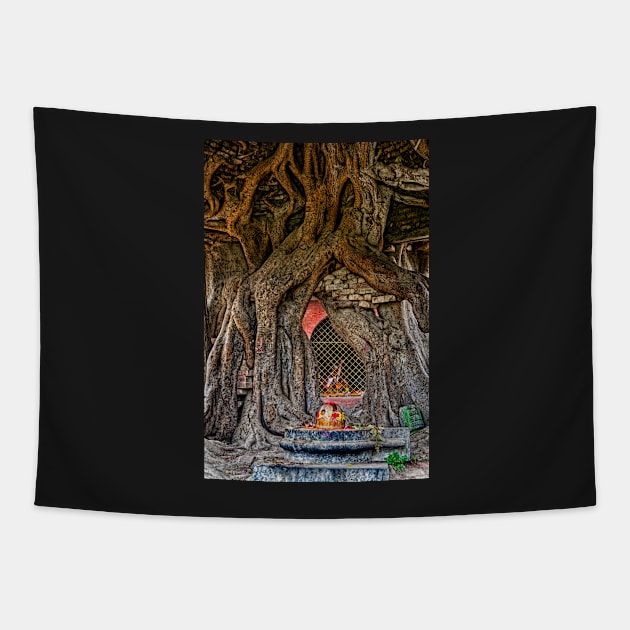 Gokarna Mahadev Temple. Tapestry by bulljup