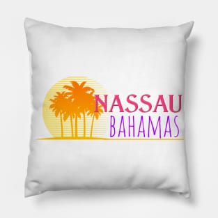 Life's a Beach: Nassau, Bahamas Pillow