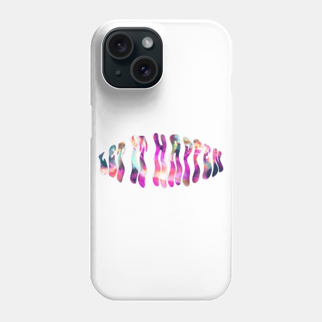 Let it Happen Retro Phone Case by ariel161