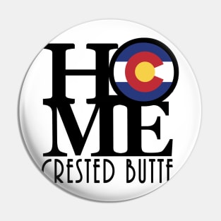 HOME Crested Butte Pin