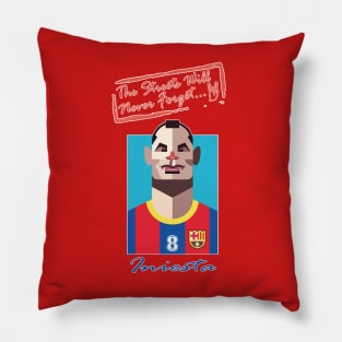 OG Ballers - The Streets series - ANDRES INIESTA Pillow