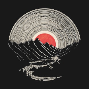 Forest Silence Vinyl T-Shirt