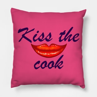 Kiss the cook Pillow