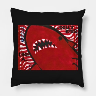 Monologue Shark Pillow