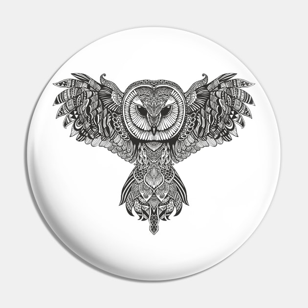 barn owl Pin by huebucket