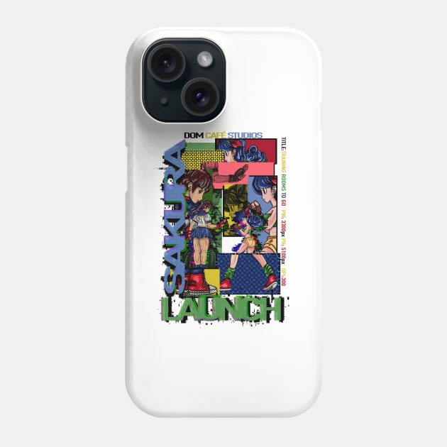 Street Fighter Phone Case by Dom Café