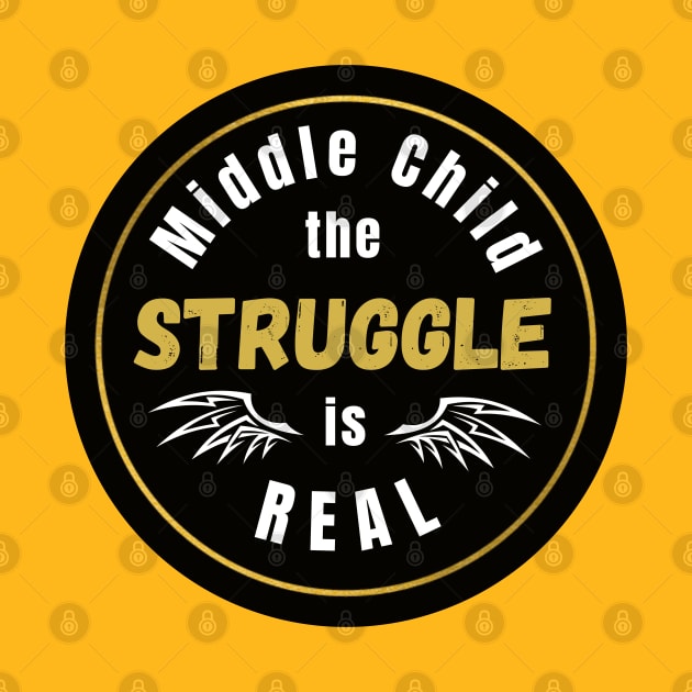 Struggle Of The Middle Child by Paradise Stitch