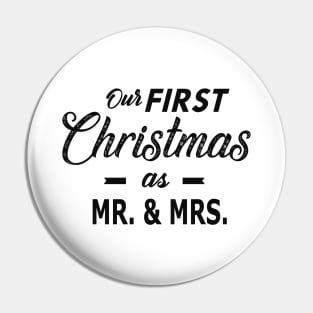 Our first christmas as Mr and Mrs. Pin