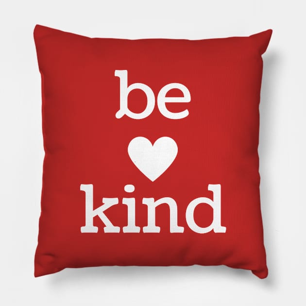 Be Kind Pillow by Winey Parent