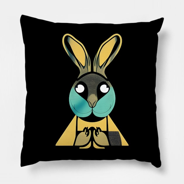 little bunny Pillow by mdr design