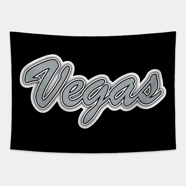 Football Fan of Vegas Tapestry by gkillerb