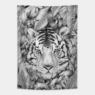 Jungle Tiger Majesty Tapestry