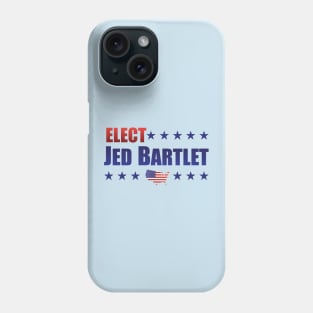 Elect Jed Bartlet for President, Stars USA Phone Case