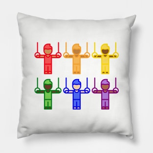 RAINBOW RINGS Pillow