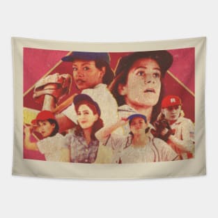 vintage rockford peaches baseball Tapestry