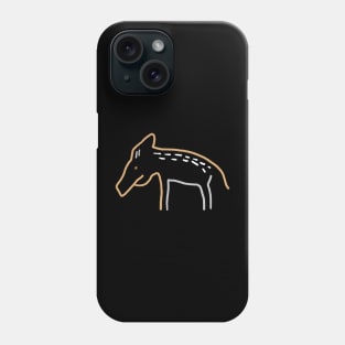 Young Boar - Minimal Line Drawing Phone Case