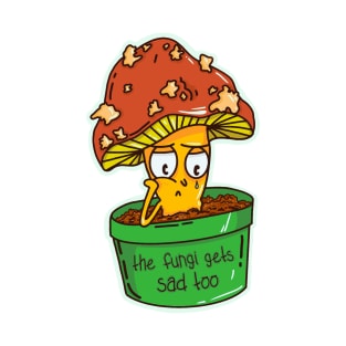 Sad Fungi T-Shirt