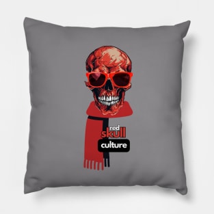 Red Skull Culture, Festival t-shirts, Unisex t-shirts, tees, men's t-shirts, women's t-shirts, summer t-shirts, trendy t-shirts, gift ideas Pillow