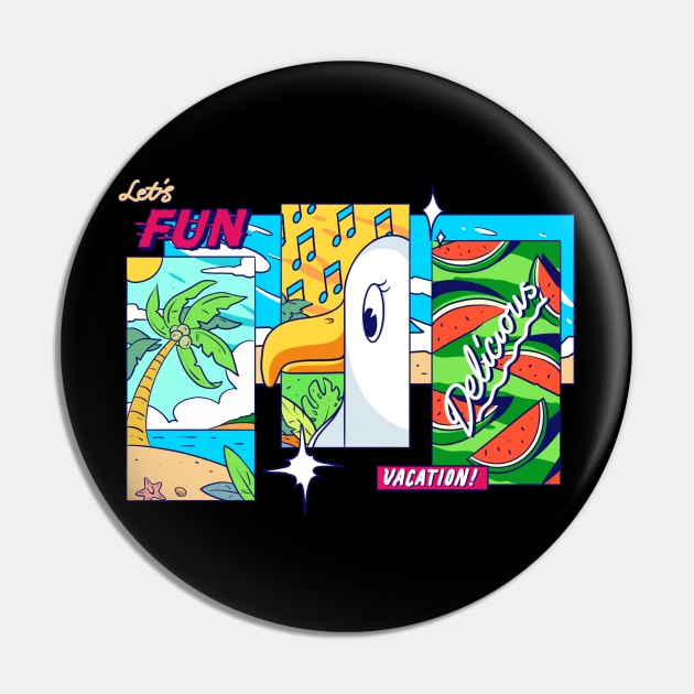 Vacation Vibes Pin by MvdSwink