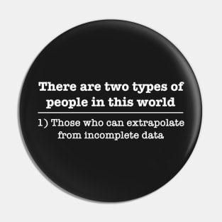 Funny geek incomplete data Pin