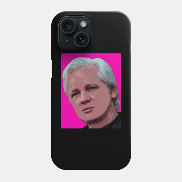 Julian Assange Phone Case by oryan80