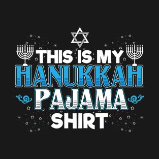 Hanukkah Pajama Matching Family Group Gift T-Shirt