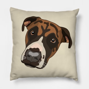 Boxer Dog Pillow