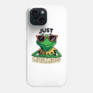 Kermit the frog Just chilling Phone Case