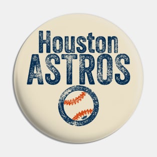 Astros Vintage Weathered Pin
