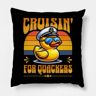 Cruisin For Quackers Pillow