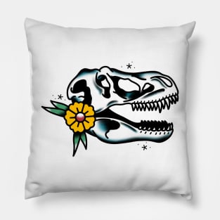 T-Rex Skull Pillow