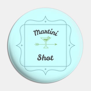 Martini Shot Pin