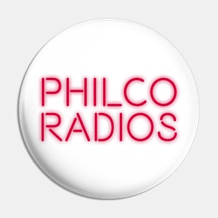 Philco Radio Pin