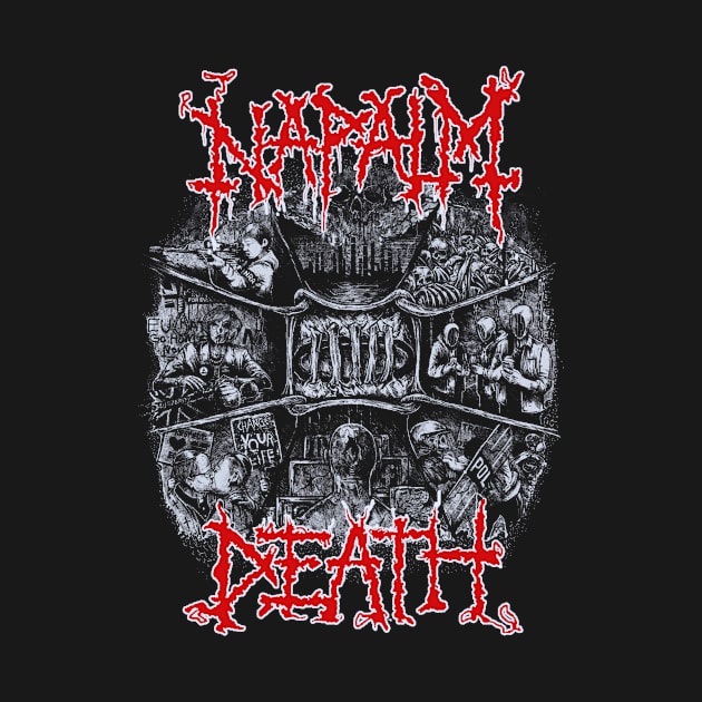 Napalm Death new 6 by Vidi MusiCartoon