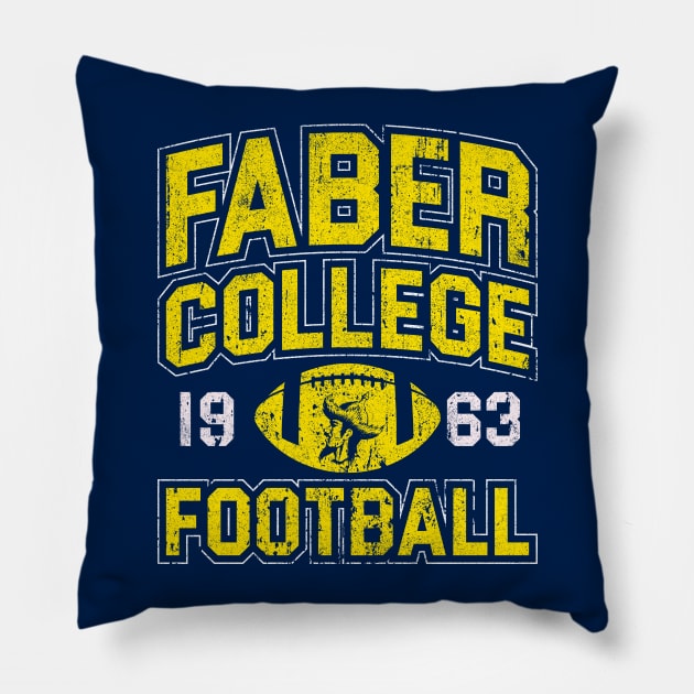 Faber College Football Pillow by huckblade