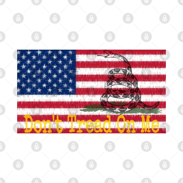 America, Don't Tread On Me by ValinaMoonCreations
