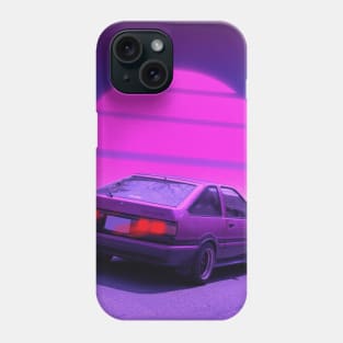 Ae86 Initial D 80s Phone Case