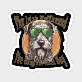 The Irish Wolfhound The Original Cool Dog Magnet