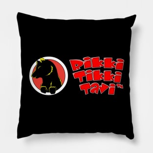 Rikki-Tikki-Tavi Icon Logo Pillow