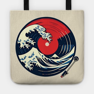 Vinyl Wave Tote