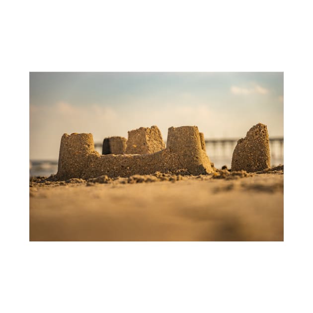 Ocean Isle Beach Sandcastle by KensLensDesigns