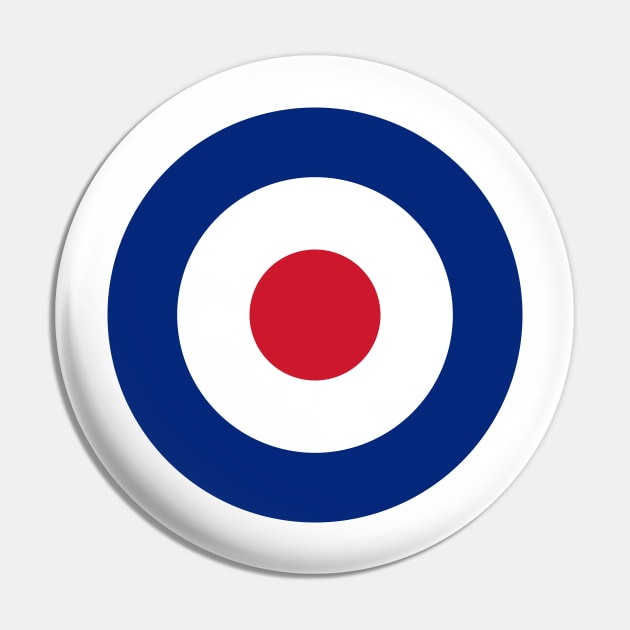 Mod Logo, large centred Pin by andrewroland