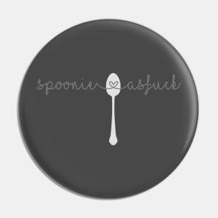 Spoonie as fuck Pin