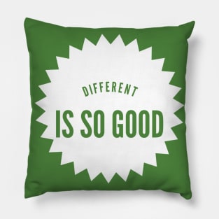 DIfferent Is So Good | Unity | Mental Health Matters Pillow