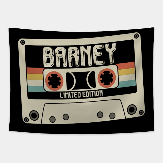 Barney - Limited Edition - Vintage Style Tapestry by Debbie Art