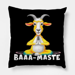 Baaa-Maste Goat Yoga Pillow