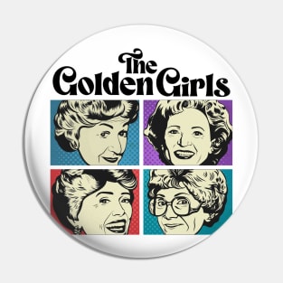 THE GOLDEN GIRLS COMIC Pin