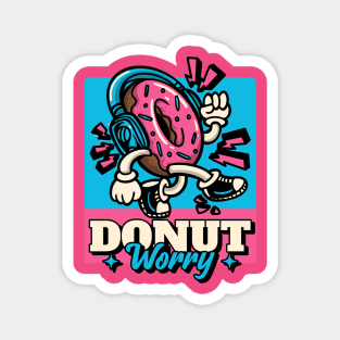 donut worry Magnet