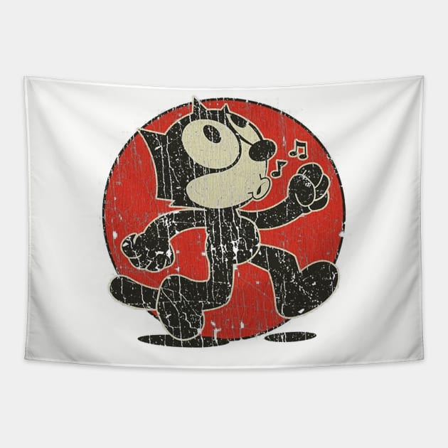 Felix The Cat Tapestry by marthaleduc